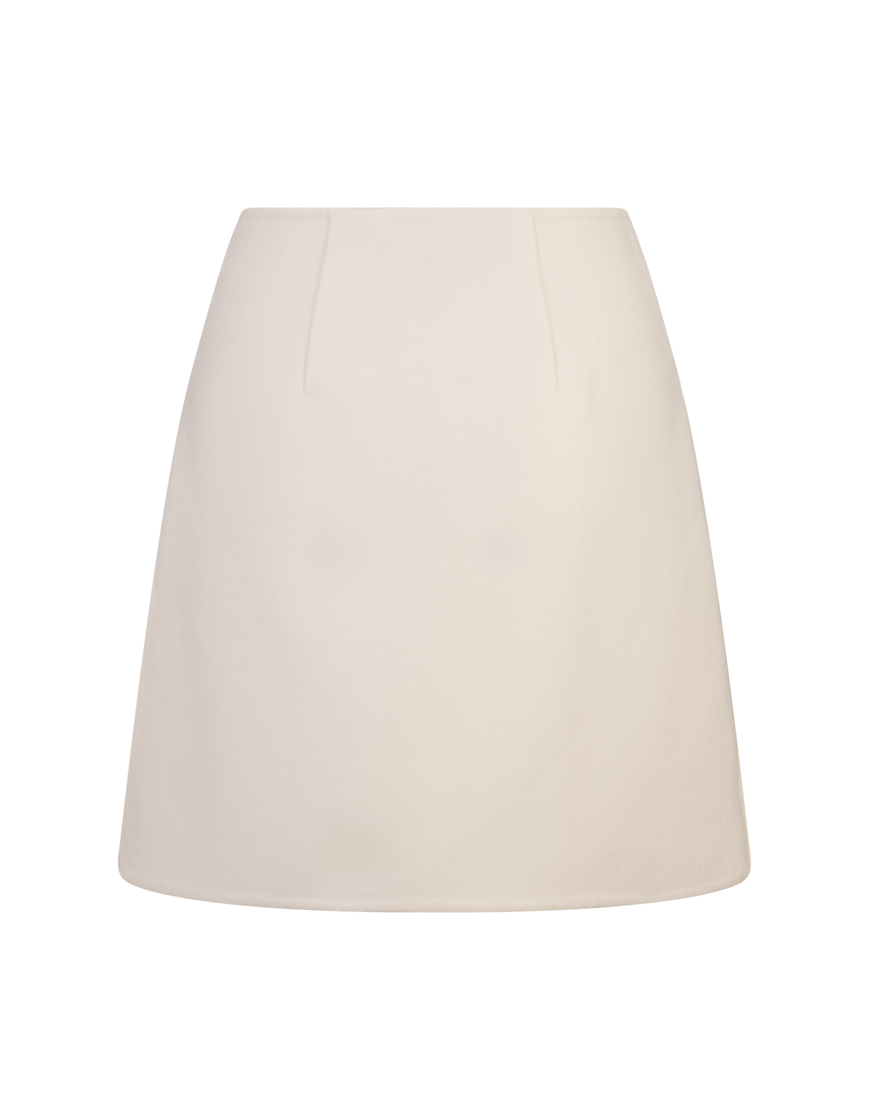 White Short Skirt With Three-Dimensional Flowers - ERMANNO SCERVINO -  Russocapri